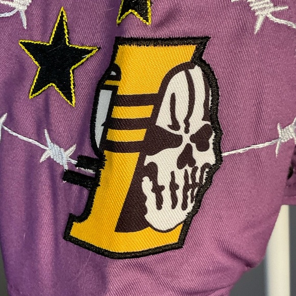 Brand X, Cute Goth, Pastel, LA Lakers Bomber Jacket - Picture 3 of 16